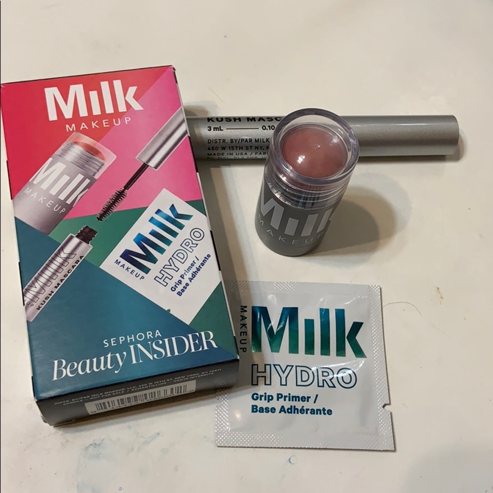 Milk makeup trial size kush mascara & lip+cheek